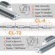 thumbnail image 4 of Sujetador KAMSIN CL-4 Vertex 7/8 pulgadas (22 mm) Clips Crown Hartco 960 unidades Clips M66 galvanizados para cercado de alambre, herramienta de grapado, pistola grapadora para resortes de colchón, 4 of 7