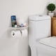 thumbnail image 2 of Porta rollo de papel higiénico Homely Trove doble con repisa para celular, 2 of 7
