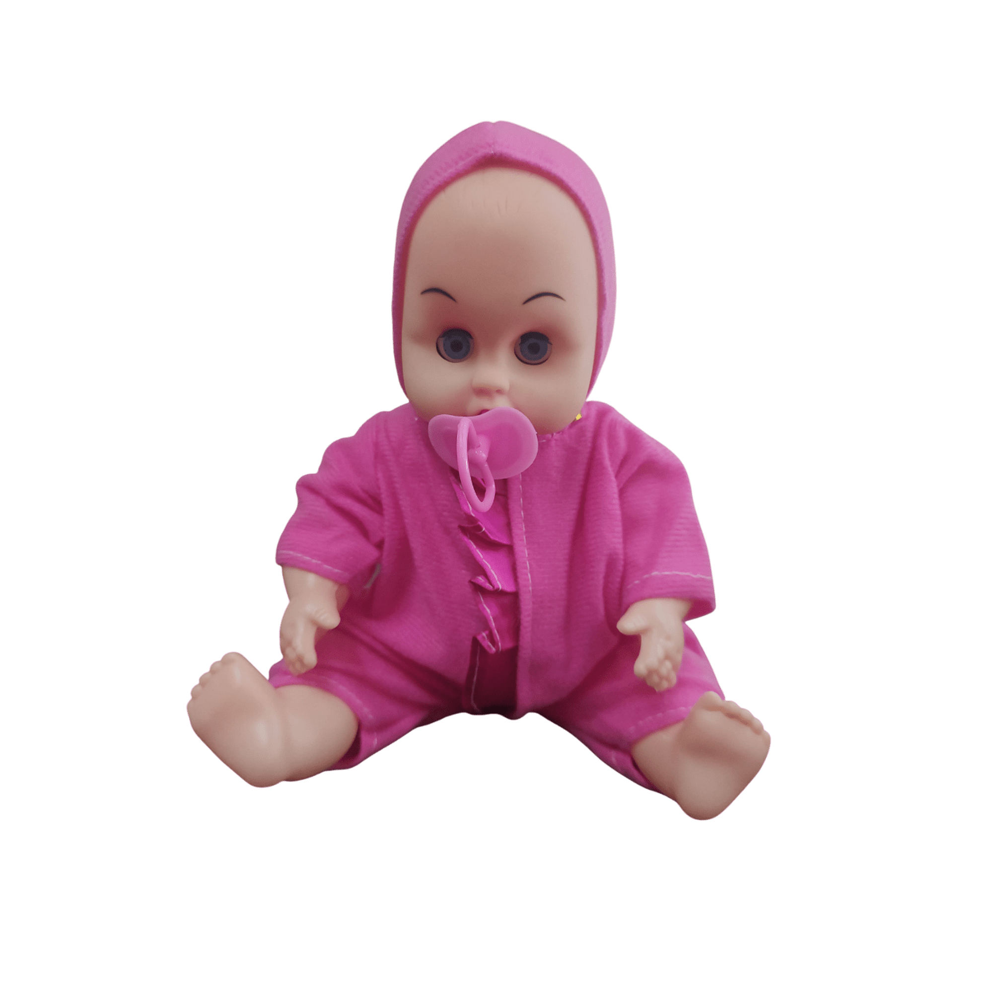 Juguetes Perrot - Muñeca Happy Con Chupete Y Sonidos Rosado