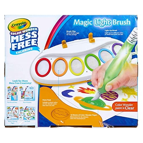Crayola Color Wonder Pincel Sin Desorden, Suministros De Pintura, Regalo Para Niños, Edad 3, 4, 5, 6