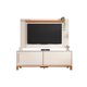 thumbnail image 3 of Panel TV + Rack 50" Mondrian Blanco - Castaño, 3 of 5
