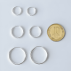 thumbnail image 2 of (3 Par) Argollas Plata 925 - 10mm, 14mm Y 20mm, 2 of 3