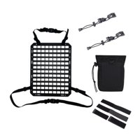 Ioensy - Organizador Genérico Para Respaldo De Asiento De Coche, Accesorios Interiores, Diseño De Ranura, Panel Molle Con Accesorios