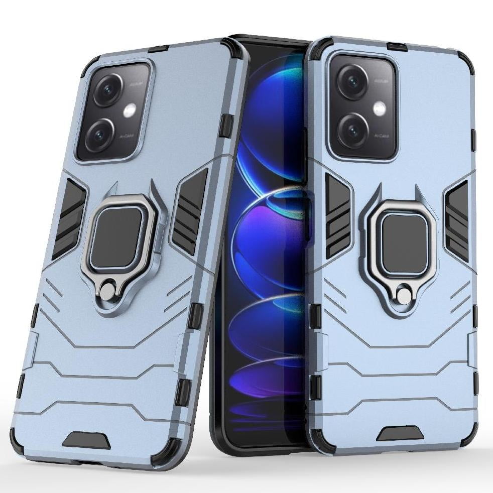 Foxdock Funda Antigolpes Para Xiaomi Redmi Note 12 5g – Protección Total Con Soporte Y Diseño Robusto