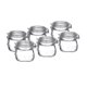 thumbnail image 1 of Tarros de vidrio Bormioli Rocco 500 ml, pack de 6, herméticos, 1 of 6