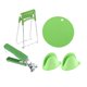 thumbnail image 3 of Juego Antiescaldaduras De Cocina Que Se Mueve Fácilmente Y Protege Las Manos, Resistente, Multiusos, Verde, 3 of 5