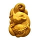 thumbnail image 2 of Mini Estatuilla Tallada En Madera Para Decoración De Interiores De Automóviles, Escultura Artesanal, Estilo B, 2 of 3