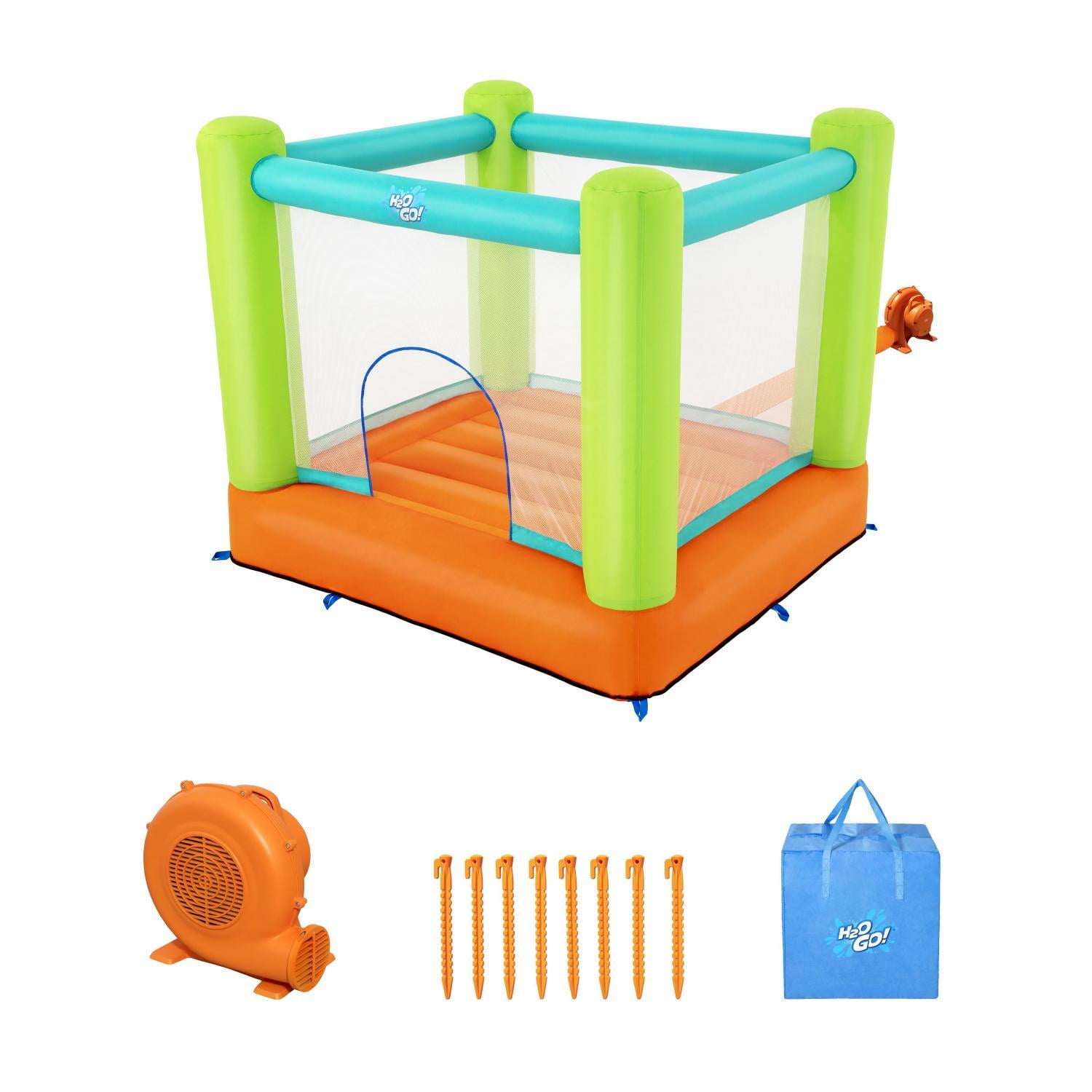 Bestway - Castillo Saltador Inflable Para Niños 1.94m X 1.75m X 1.70m Naranja Tamaño Unico