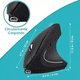 thumbnail image 3 of Ratón vertical inalámbrico ergonómico usb negro, 3 of 3