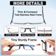 thumbnail image 5 of Gafas de lectura touk plegables +2.5 luz azul gris metal, 5 of 6
