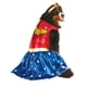 thumbnail image 2 of Disfraz de mascota Rubies DC Comics Wonder Woman para perros y gatos XL, 2 of 7
