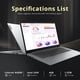 thumbnail image 3 of Ordenador portátil Lenovo IdeaPad 1i 14 HD Intel Celeron N4500 de 4 GB/1,12 TB, 3 of 9