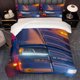 thumbnail image 1 of 3pcs Scandinavian A-Class S730 Close-Up Truck Pattern K-Pop Style Bedding Set Duvet Cover and Pillowcases, 1 of 5