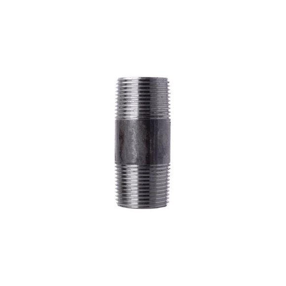 Nipple STZ Industries, acero negro, 3 cm de longitud y 2 cm de diámetro