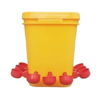 Ioensy - Bebedero Para Pollos, Bebedero Automático Para Pollos, Codorniz, Paloma, Ganso