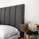 thumbnail image 3 of Respaldo de cama 1 plaza Tubular Gris, 3 of 3