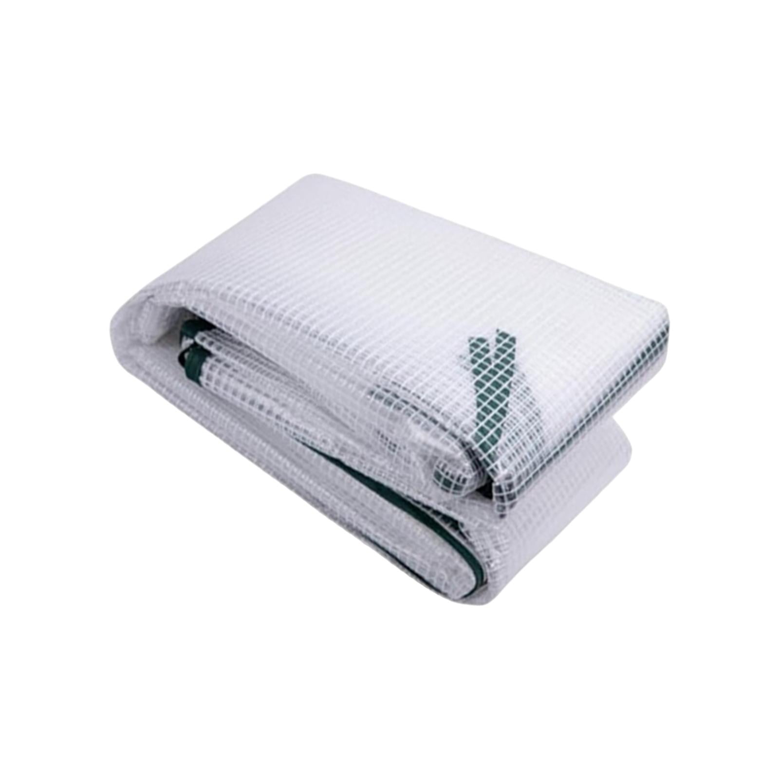 Ioensy - Cubierta De Repuesto Para Invernadero, Protección Estable Contra El Control De La Temperatura, Cubierta De Pvc, Cubierta De Malla Blanca