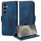 thumbnail image 5 of Carcasa FOXDOCK Samsung Galaxy S25 Plus de cuero PU, diseño acolchado clásico, protección contra caídas y rayones, 5 of 5