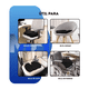 thumbnail image 4 of Cojin Asiento Ergonomico Ortopedico Coxis Ciatica Hemorroide Gris, 4 of 5