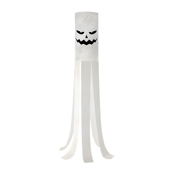 Calcetines De Viento De Fantasmas De Halloween, Decoraciones Colgantes Decorativas Para Patio De Césped