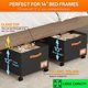 thumbnail image 2 of Caja de Almacenamiento AKODENORA 80L Extra Profunda 31x16x30cm con Ruedas, 2 of 8
