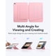 thumbnail image 4 of Funda ESR para iPad A16 de 11.ª y 10.ª generación con soporte vertical, color rosa, 4 of 9