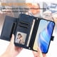 thumbnail image 4 of FOXDOCK Funda Tipo Cartera para Ulefone Note 21 Cuero PU con Cremallera y Correa de Muñeca, Ranuras para Tarjetas, Soporte Plegable, Cierre Magnético, 4 of 5