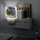 thumbnail image 5 of Danganronpa Luz nocturna LED con sensor de anochecer a amanecer para dormitorio, baño, pasillo, escaleras - Lámpara LED nocturna de enchufe, 0.5W - 1 pieza, 5 of 6