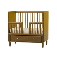 Magideal - Cama De Bebé 1:12, Cama De Muñeca En Miniatura, Modelo De Escena De Vida, Mini Accesorios De Muebles, Casa De Muñecas En Miniatura Diy Para Dormitorio , Marrón
