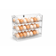thumbnail image 1 of Organizador de Huevos Transparente 3 Niveles para 30 Huevos Apilable Cocina Refrigerador, 1 of 2