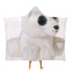 thumbnail image 1 of Beanie Boos Manta Capa con Capucha Anti-Bolitas, Manta de Lana Ártica Suave, Manta Portátil de Felpa Ligera y Lujosa, Poncho para Siesta en Casa y Oficina, 100*130cm, 1 of 6
