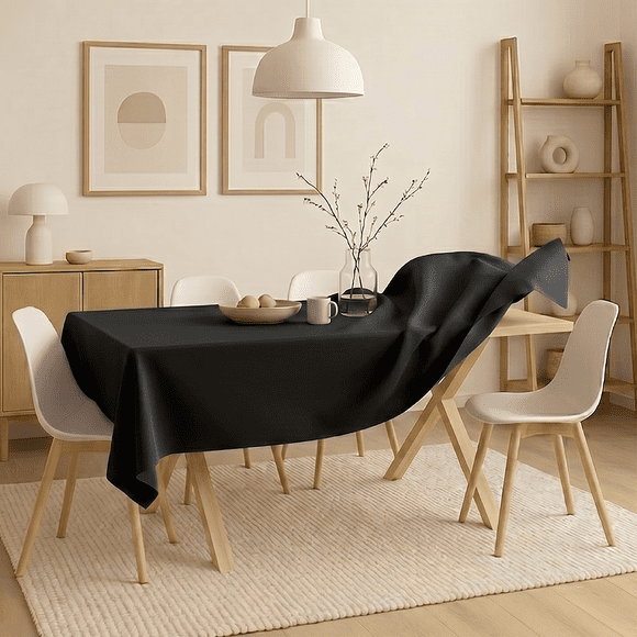 Mantel Rectangular Antimanchas Impermeable Genero Tela 220 X 140 Cm