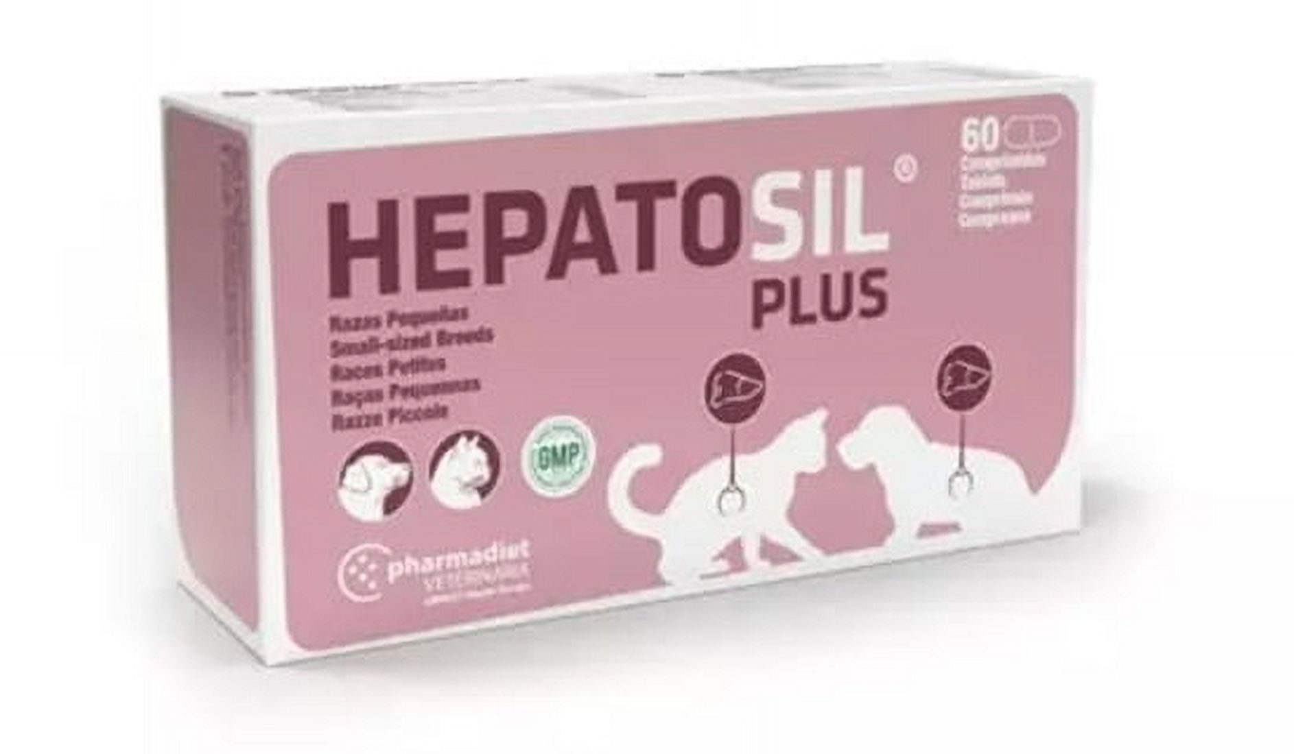 Arama Vet Farma - Hepatosil Plus Raza Pequeña Perro Gato X 60 Comprimidos