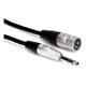 thumbnail image 2 of Cable de interconexión balanceada Hosa Pro HXS-001.5 XLR3F a 1/4 TRS, 2 of 8