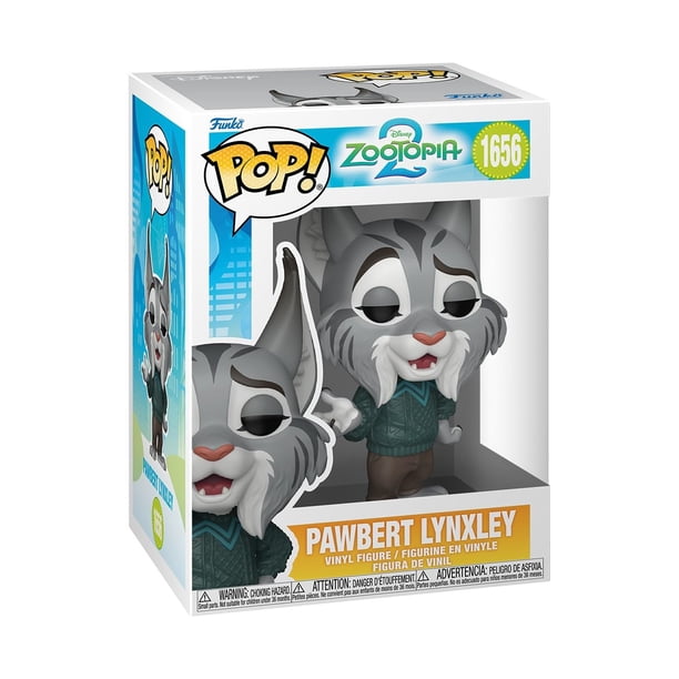 Figura de Vinilo Funko Pop Zootopia 2 Pawbert Lynxley 9.5 cm | Lider