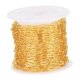 thumbnail image 4 of Cadenas De Collar De 16 Pies/rollo, Cadena De Cable De Eslabones A Granel De Oro Para Fabricación De Joyas DIY, 4 of 5