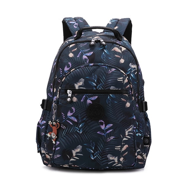 TEGAOTE School bag for Teenager Girl Backpack Floral Printing Leisure Backpack Student Baggage Women Leisure Travel Bag Rucksack