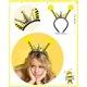 thumbnail image 3 of Diadema Dolkoic Reina Abeja con Antena y Gafas de Corazón y Corona, 3 of 8
