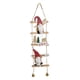 thumbnail image 2 of Enano Trepando Por Escalera De Cuerda, Preciosa Decoración Navideña Para Vitrina, Estilo Techo B, 2 of 3