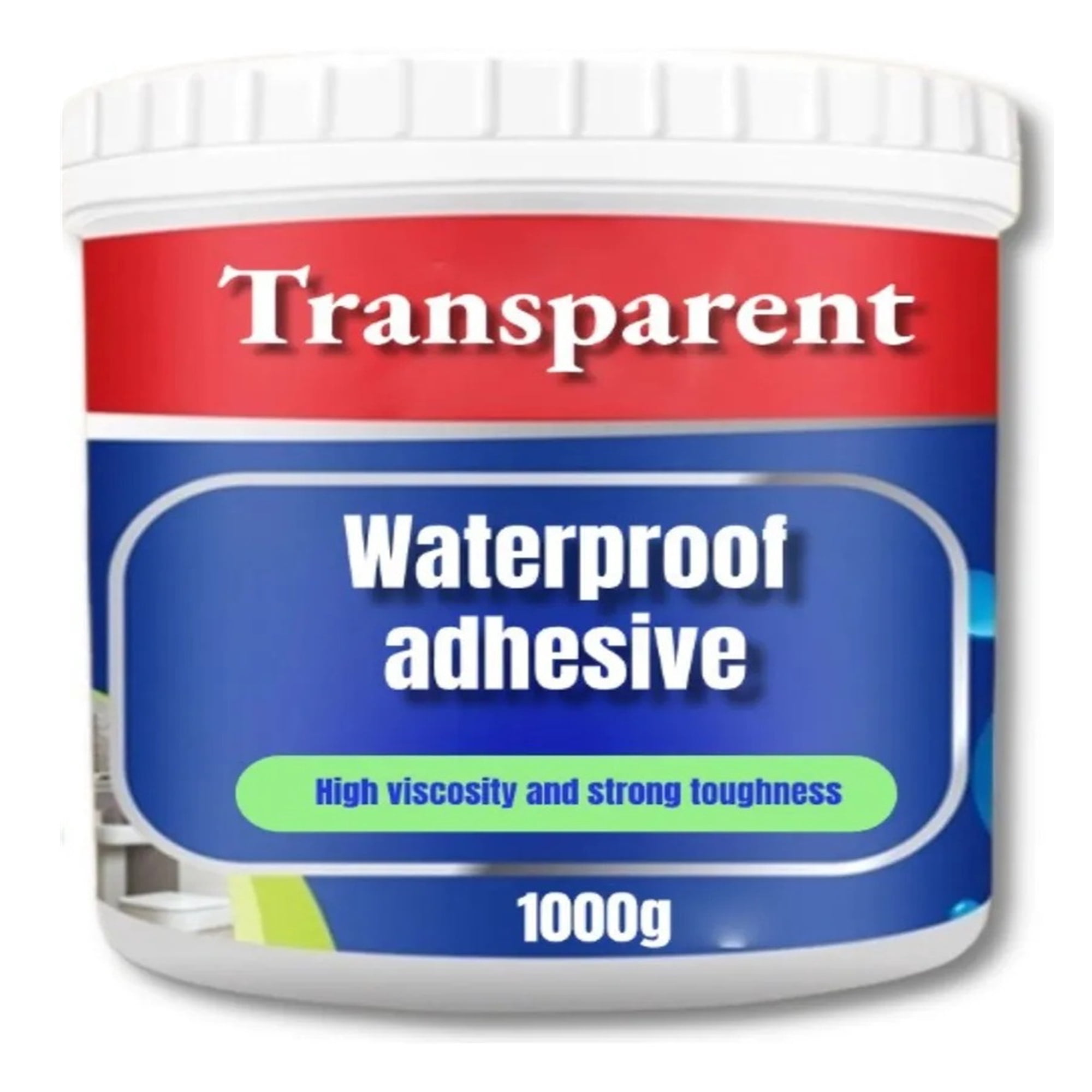 Daat Store - Sellador Adhesivo Impermeable Transparente Tapa Gotera 1kg