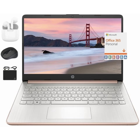 Laptop Hp New 14 Hd Ultraligero, Delgado, 16 Gb De Ram, 628