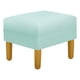 thumbnail image 2 of Pouf Sky 1c Felpa 01 Verde Agua, 2 of 3