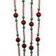 thumbnail image 5 of Abalorio de caramelo Garland Kurt Adler de 2,4 m con bolas rojas de plástico, 5 of 5