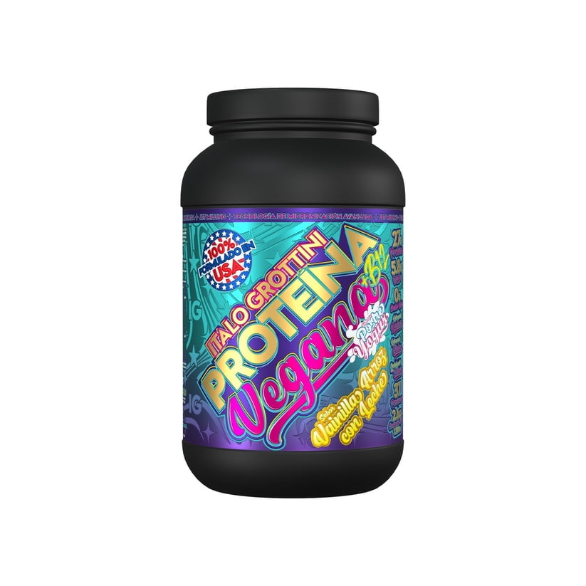 Italo Grottini - Proteina Vegana 2.6libras 37sv Vainilla Arroz Con Leche -