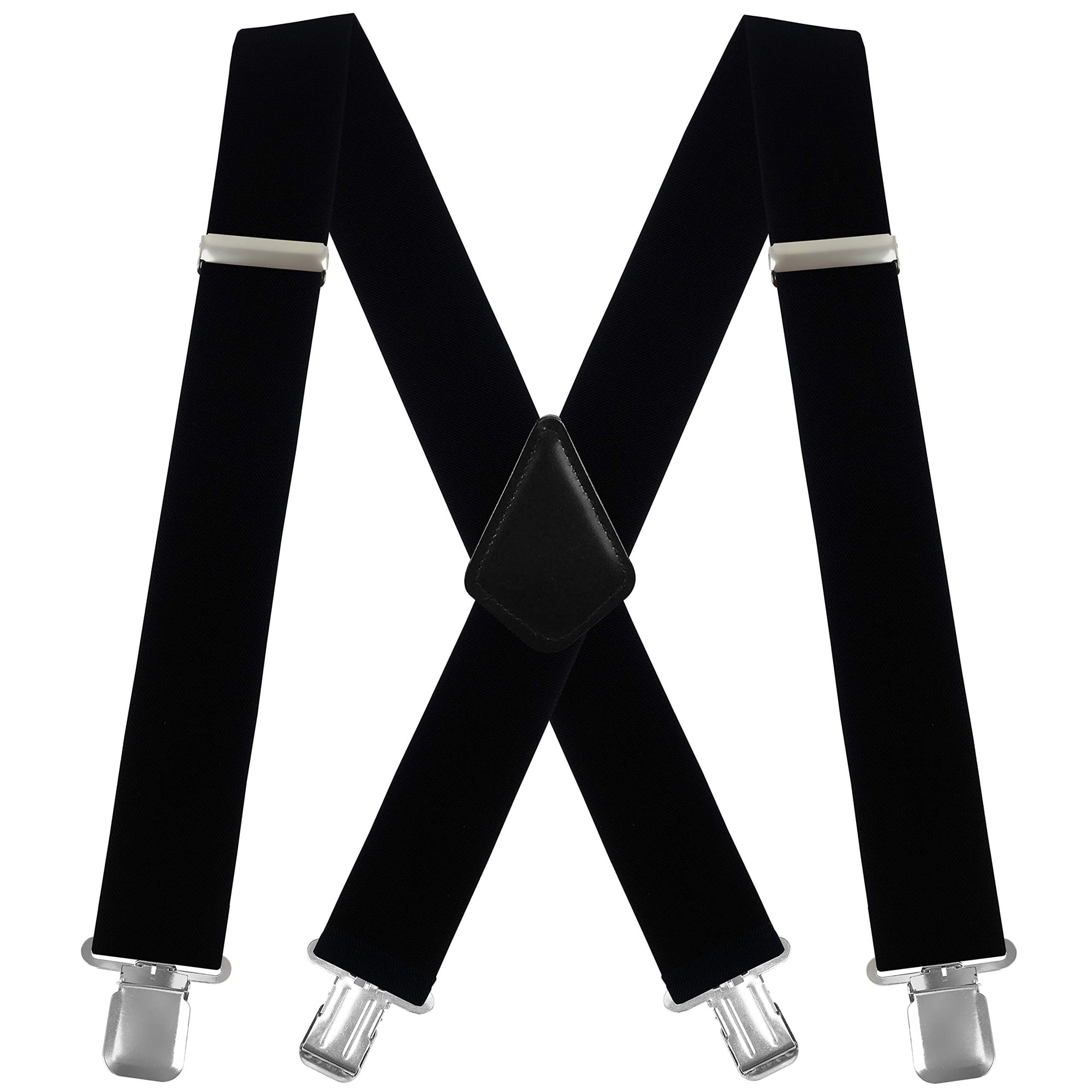 Tirantes Moulen Para Hombre Con Espalda En Forma De X, 5 Cm De Ancho, Ajustables, Negros