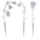 thumbnail image 5 of 3 Piezas Estacas De Flores Decoración Peque?as Estacas De Jardín Para Cama De Flores De Tumba De Primavera Blanco, 5 of 5