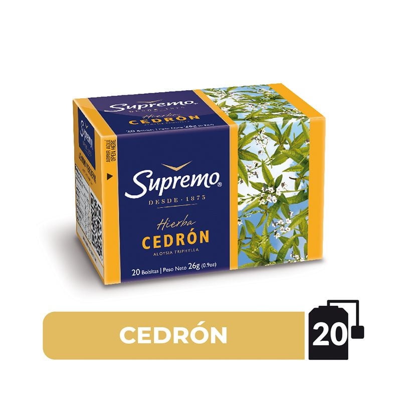 Hierba Cedrón Caja 26 g Supremo
