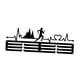 thumbnail image 1 of Perchero De Hierro Para Medallas De Carreras, Soporte Para Exhibir Medallas De Carreras, Medallas Deportivas, Estilo B, 1 of 5