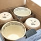 thumbnail image 3 of Set 4 Vasos Ceramica Artesanal de 170mL Menaje Cocina Wayu, 3 of 3