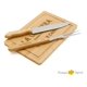 thumbnail image 2 of Set De Asado Roti Tenedor Cuchillo Tabla Bamboo, 2 of 8